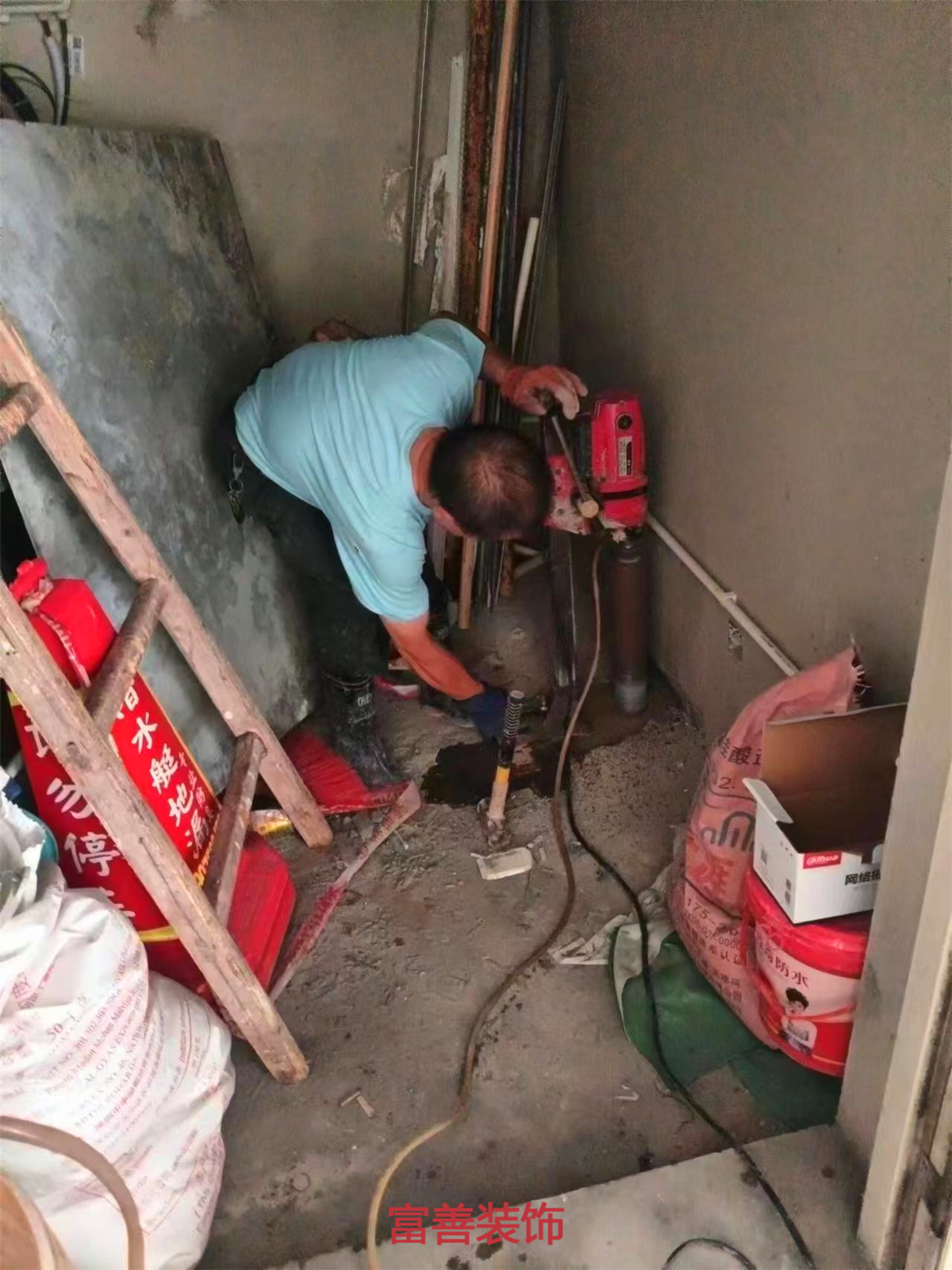 施工過(guò)程圖-海口富善